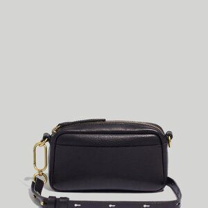The Leather Carabiner Mini Crossbody Bag